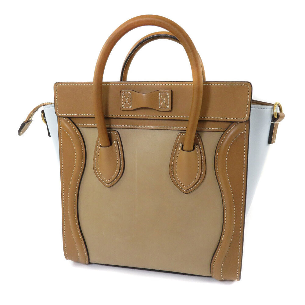Celine Bag Luggage Tote Calfskin Shopper Black